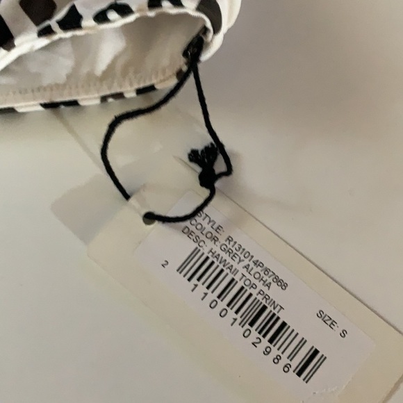 Rachel‎ Pally Grey Aloha Hawaii Bikini Top NWT - Picture 7 of 10